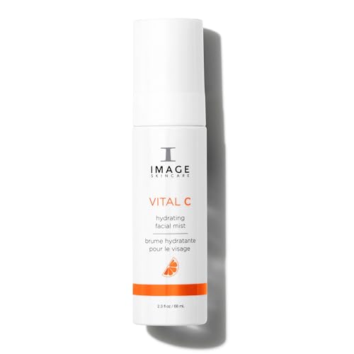 The Celebrity Beauty Line You Can Buy on Amazon Dazzles at the Golden Globes 10 IMAGE Skincare, VITAL C Hydrating Facial Mist, Vitamin C Face Mist to Revive Skin Radiance, 2.3 fl oz