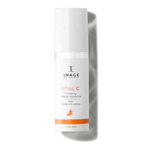 The Celebrity Beauty Line You Can Buy on Amazon Dazzles at the Golden Globes 6 IMAGE Skincare, VITAL C Hydrating Intense Moisturizer, Lightweight Face Lotion with Hyaluronic Acid and Shea Butter, for Dry Skin, 1.7 fl oz.