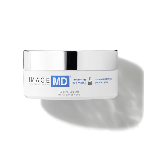 The Celebrity Beauty Line You Can Buy on Amazon Dazzles at the Golden Globes 11 IMAGE Skincare, IMAGE MD Restoring Eye Masks, Made with Cooling Hydrogel to Rapidly Refresh, Firm, Restore, & Soothe Tired Eyes, 22 Count