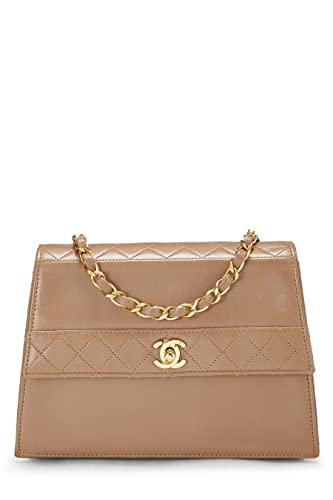 Preview: Top Amazon Prime Day Deals 12 Chanel, Pre-Loved Brown Lambskin Trapezoid Flap Bag, Brown