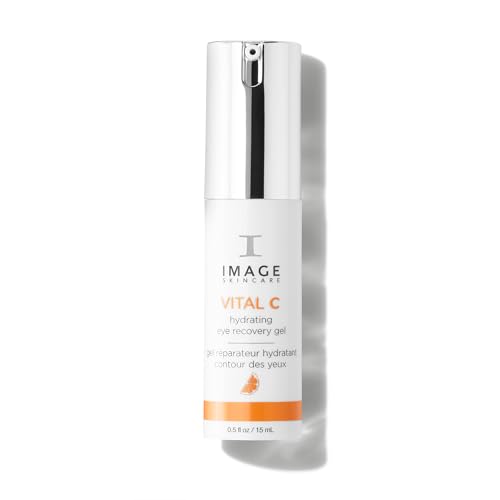 The Celebrity Beauty Line You Can Buy on Amazon Dazzles at the Golden Globes 8 IMAGE Skincare, VITAL C Hydrating Eye Recovery Gel, With Vitamin C and Peptides to Reduce Appearance of Dark Circles, Bags, and Wrinkles Under Eyes, 0.5 fl oz