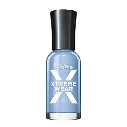 24 Easy Ways to Save Money on Clothes 3 Sally Hansen Xtreme Wear Nail Polish, Streak-Free, Shiny Finish, Long-Lasting Nail Color, Babe Blue, 0.40 fl oz