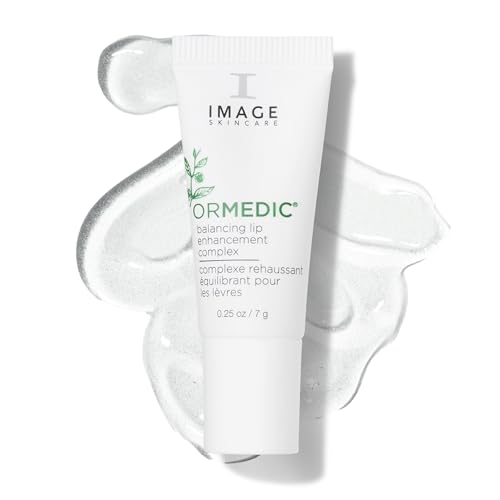 The Celebrity Beauty Line You Can Buy on Amazon Dazzles at the Golden Globes 17 IMAGE Skincare, ORMEDIC pH Balancing Lip Enhancement Complex, with Avocado Oil & Vitamin E for Deep Hydration, Clear, 0.25 fl oz