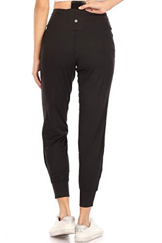What to Wear While Traveling for the Holidays 19 Leggings Depot ActiveFlex Jogger Yoga Pants with Pockets (Full Length, Black, Large)