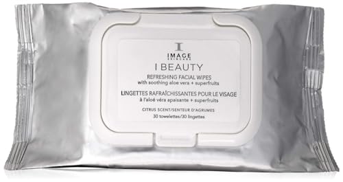 The Celebrity Beauty Line You Can Buy on Amazon Dazzles at the Golden Globes 13 IMAGE Skincare, I BEAUTY Refreshing Facial Cleansing Wipes, Effectively Cleanse and Remove Makeup with Cucumber and Aloe Vera, 30 Count