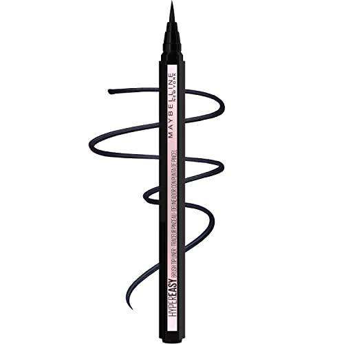 What's Trending in Makeup and the Cheap Amazon Products to Match 2 Maybelline Hyper Easy Liquid Pen No-Skip Eyeliner, Satin Finish, Waterproof Formula, Pitch Black, 0.018 Fl Oz