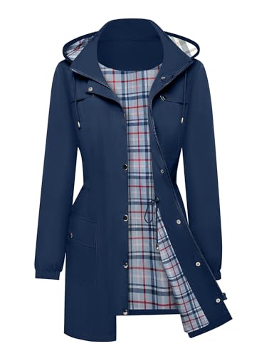 7 Ways to Waterproof Your Spring Look Under $50 13 BBX Lephsnt Women's Raincoats Hooded Waterproof Rain Jaccket for Women Lightweight Packable Long Rain Coat(X-Large, Black)
