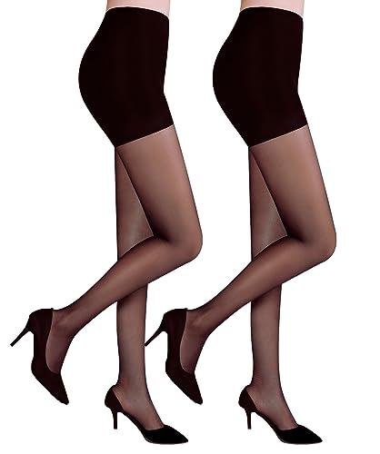 7 Fall/Winter Runway Looks for Women Over 40 14 Citystl 2 Pack Black Tights for Women, 30D Sheer tights Control Top Pantyhose with Reinforced Toes