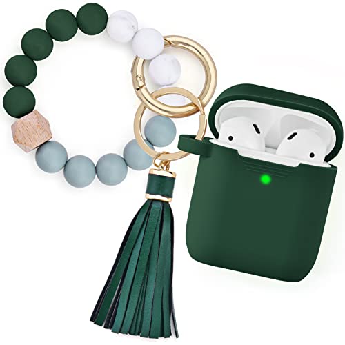 28 Clever and Thoughtful Gift Ideas for Her Under $50 39 Filoto Compatible with Airpod Case, Cute Apple Airpod 2/1 Cover for Women, Silicone Protective Case with Bracelet Keychain(Midnight Green)