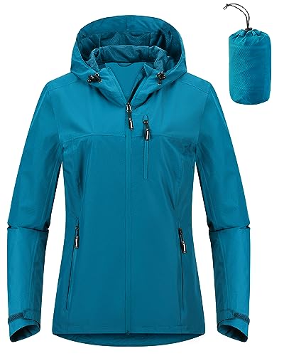 7 Ways to Waterproof Your Spring Look Under $50 11 Outdoor Ventures Packable Rain Jacket Women Lightweight Waterproof Raincoat with Hood Cycling Bike Jacket Windbreaker