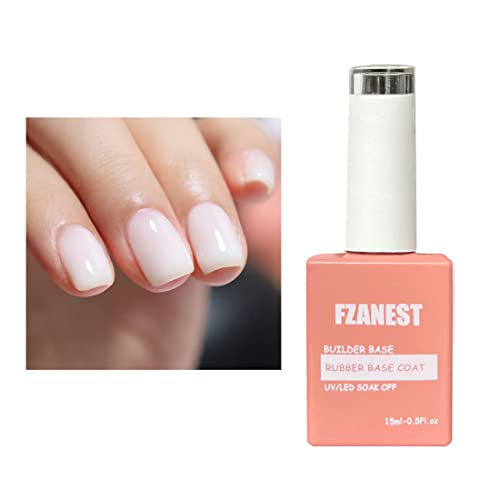 28 Clever and Thoughtful Gift Ideas for Her Under $50 2 FZANEST Builder Gel For Nails, Milky White Gel Polish Rubber Base For Nail Thickening Strengthener Extension LED Lamp Cured Color Base in A Bottle