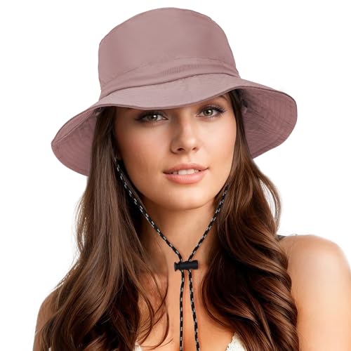 7 Ways to Waterproof Your Spring Look Under $50 6 Durio Waterproof Bucket Hats for Woman UPF 50+ Sun Hat UV Protection Packable Rain Hats for Women Lightweight Hiking Hat Pink One Size