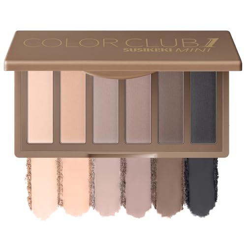 What's Trending in Makeup and the Cheap Amazon Products to Match 25 SUSIKEKI 6 Colors Mini Naked Eyeshadow Makeup Palette Neutral Nude Smoky Eye Shadow Taupe & Brown Matte Make Up Pallet with Mirror Highly Pigmented Long Lasting Waterproof Travel Size Gift Kit 01