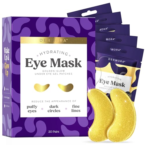 These 27 Amazon Black Friday Deals Are Trending 18 DERMORA Golden Glow Under Eye Patches (20 Pairs Eye Gels) - Rejuvenating Treatment for Dark Circles, Puffy Eyes, Refreshing, Revitalizing, Travel, Wrinkles