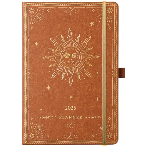 6 New Year's Resolutions for 2024 and the Tools You Need to Keep Them 5 2025 Planner - 2025 Weekly Monthly Planner, Janaury 2025 - December 2025, 5.75' x 8.25', Faux Leather Planner 2025 with Back Pocket & 40 Notes Pages - Brown