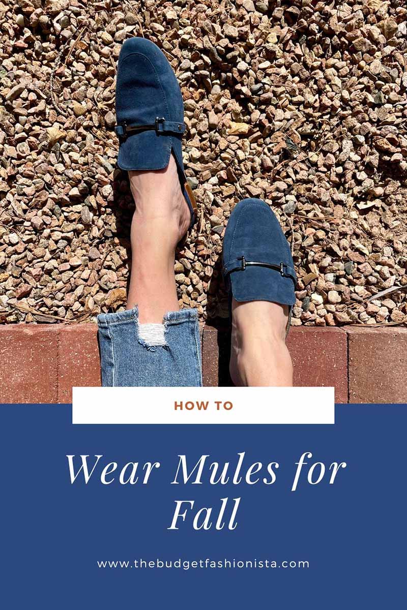 Mules for Fall: How to Wear Them + Styles to Shop 1 Wear mules for fall by Budget Fashionista.