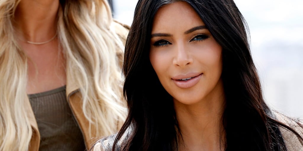 Kim Kardashian close up