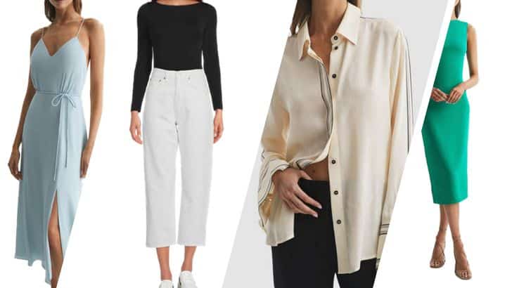What to Buy at the Fenwick Designer Sale 91 Collage of pieces on sale at the Fenwick designer sale.