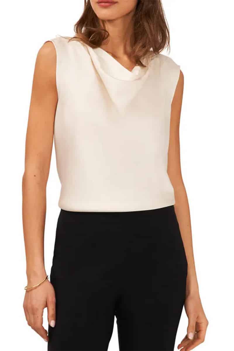Summer Fashion and Beauty Deals 2023: What to Buy Right Now for $100 or Less 16 Cowl neck top on sale during Nordstrom Anniversary Sale 2023.