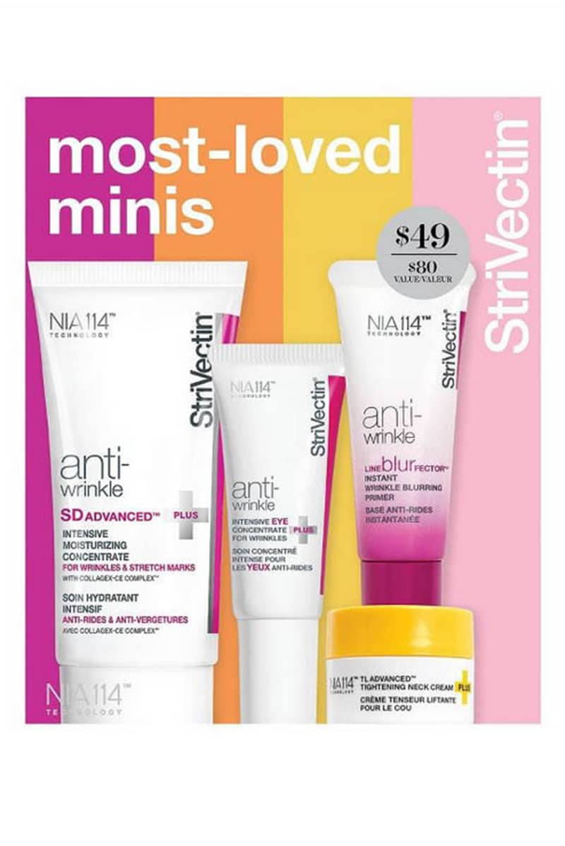 Summer Fashion and Beauty Deals 2023: What to Buy Right Now for $100 or Less 22 Strivectin mini set on sale during Target Circle Week.