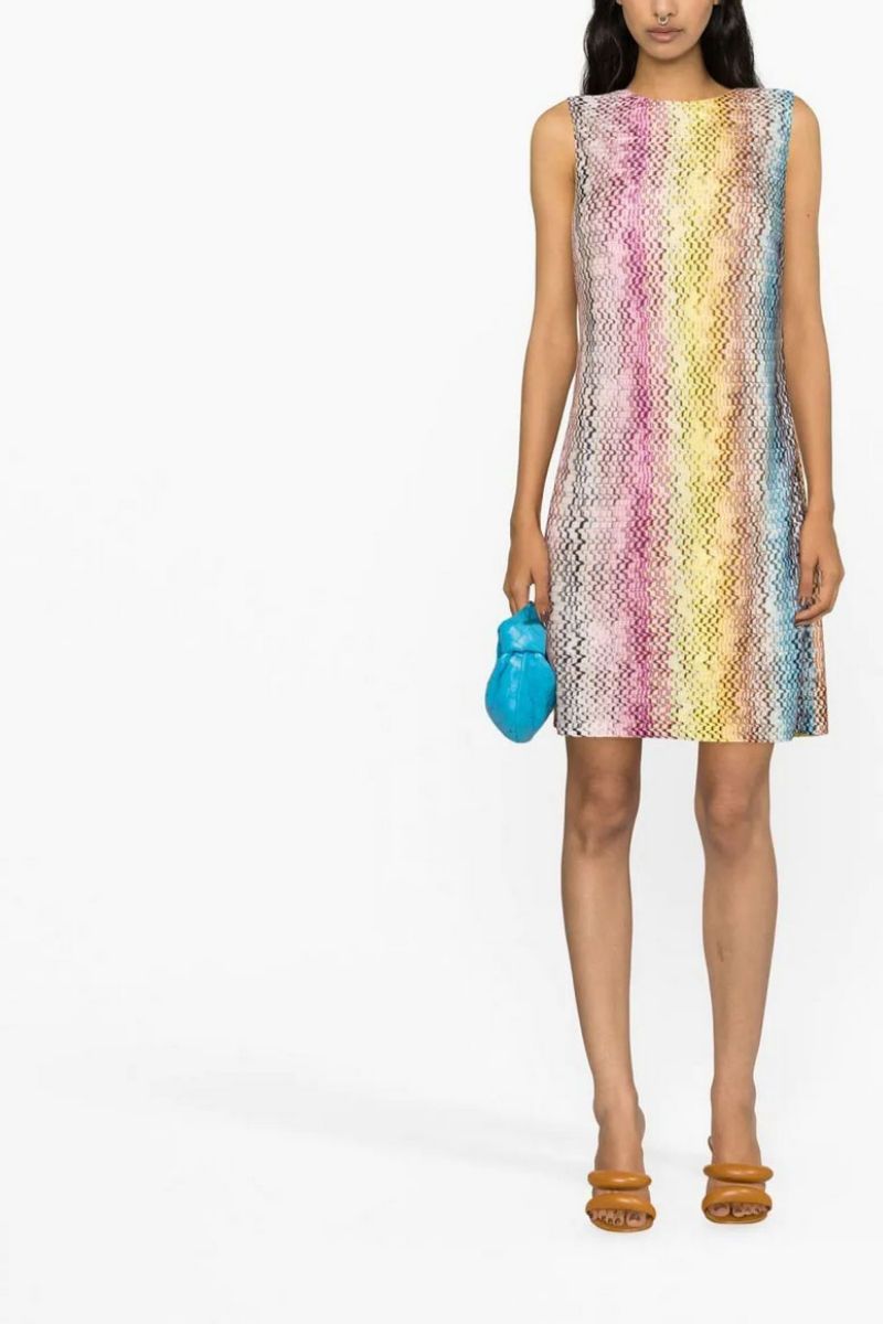 Farfetch Sale: 10 Designer Pieces to Shop Now for Less 9 Patterned shift dress discounted in Farfetch sale.