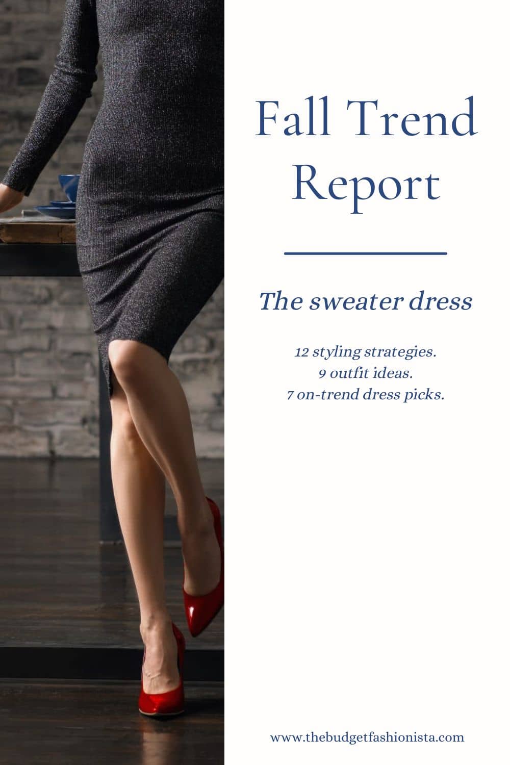 Fall Trend Report: How to Style a Sweater Dress 1 dresses 1