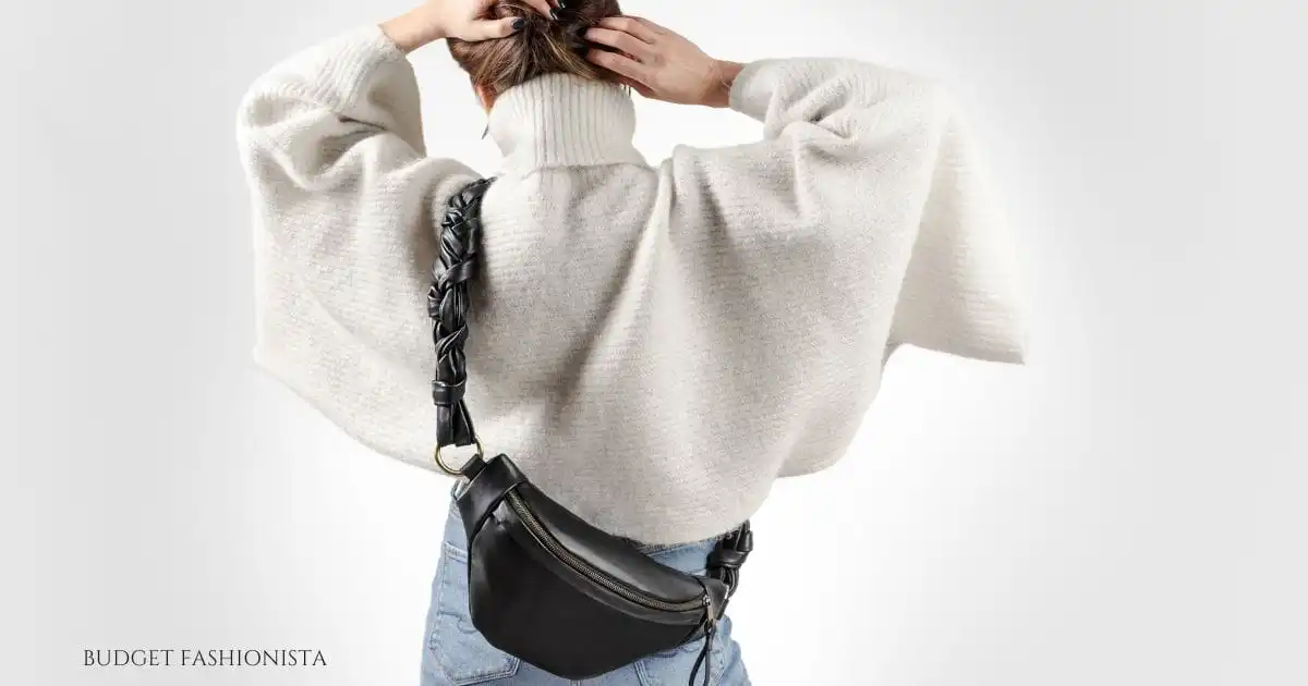 6 Summer 2024 Bag Trends to Try Now 33 View from behind of woman wearing crossbody bag.
