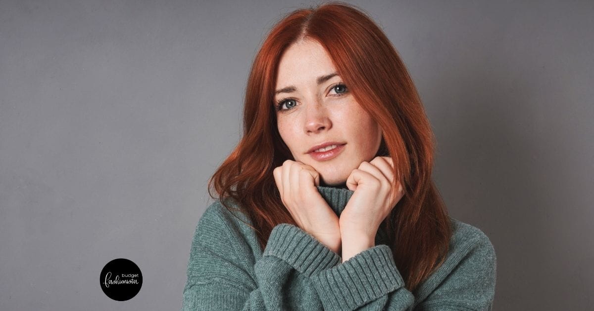 Where to Buy Turtleneck Sweaters for Women 12 Woman wearing green turtleneck.