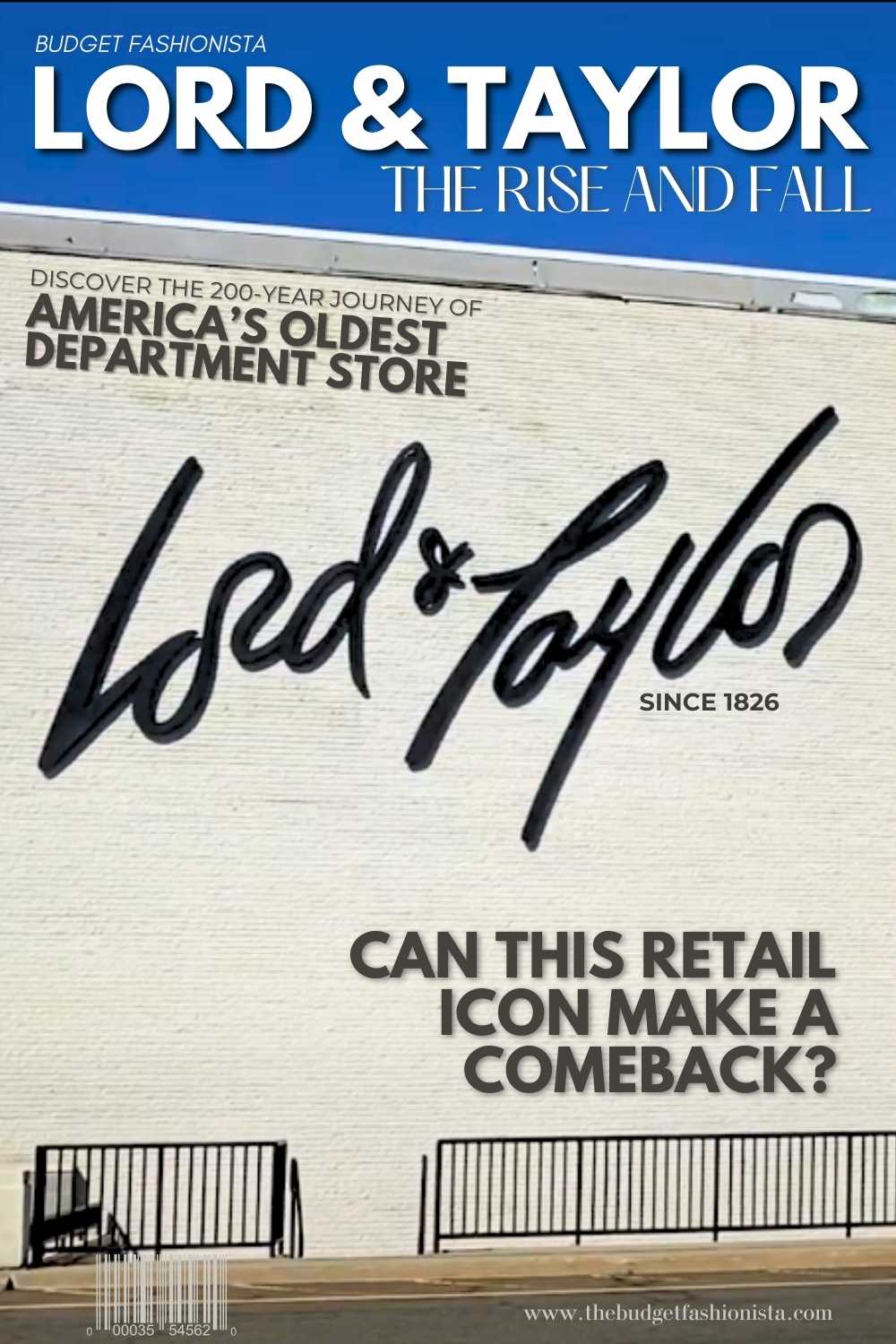 Building with Lord & Taylor logo.