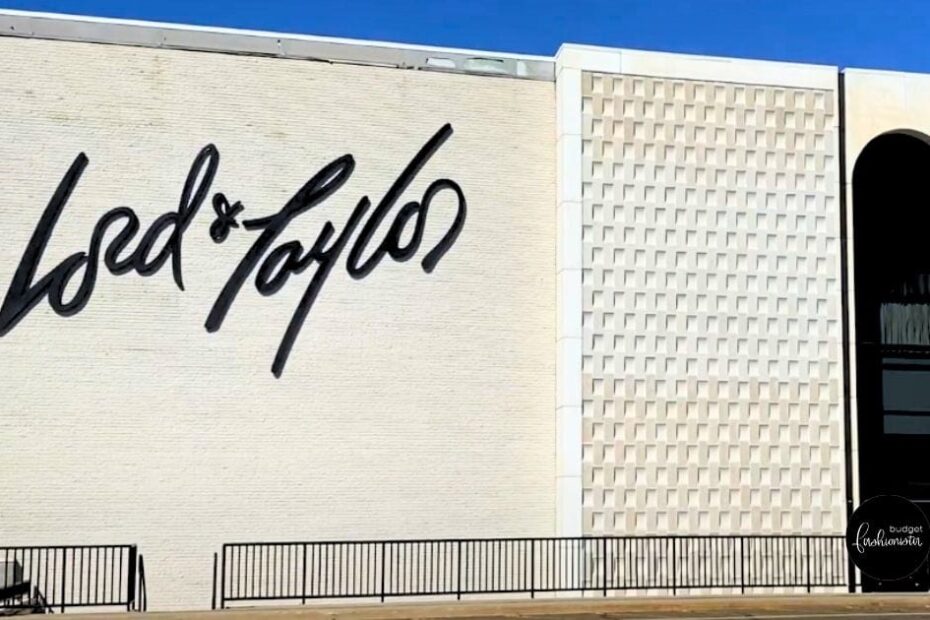 The Rise and Fall of Lord & Taylor 9 View of building with Lord & Taylor logo.